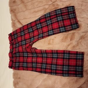 Janie and Jack Tartan Pants